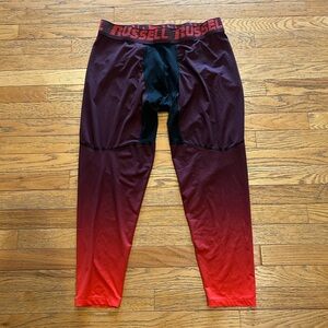 Russell Athletic Red and Black Base Layer